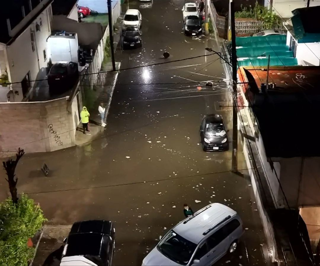 Inundaciones en Villa de las Flores, Edomex